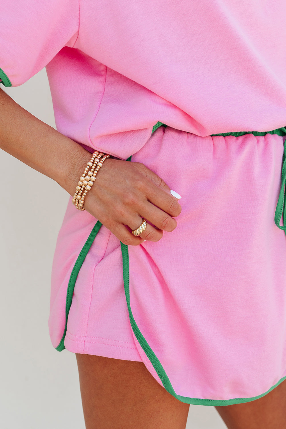 Kennedy Set - Pink Short Sleeve Combo