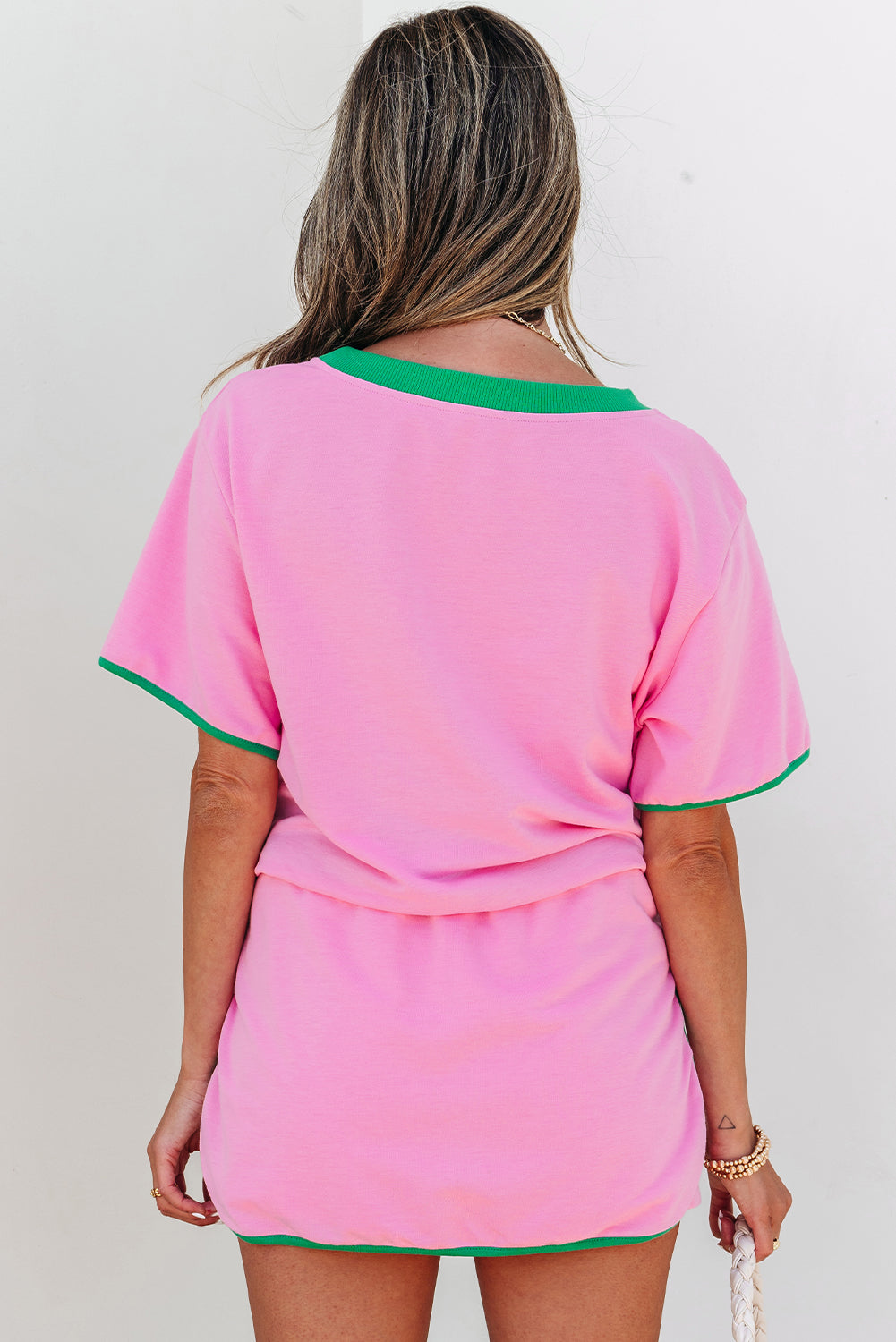 Kennedy Set - Pink Short Sleeve Combo